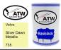 Preview: Volvo, Silver Dawn Metallic, 735: 500ml Lackdose, von ATW Autoteile West.